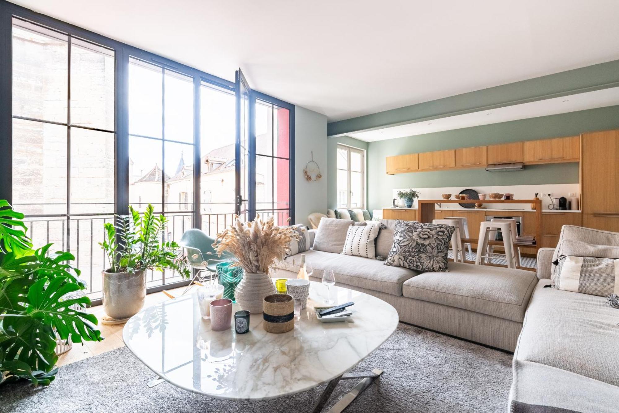 Le Boston - Hypercentre - 150 M 2- 7 Guest Apartment Dijon Bagian luar foto