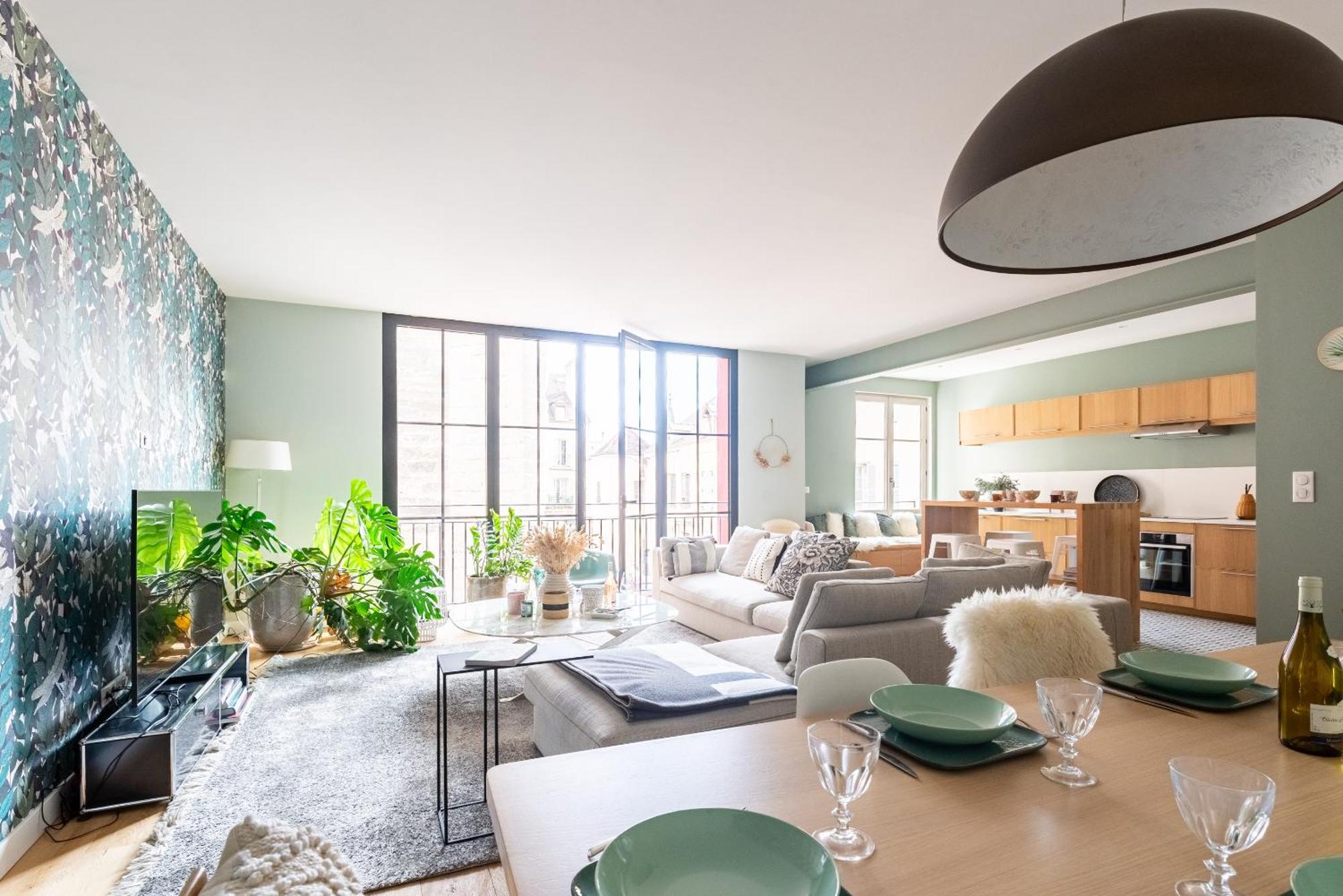 Le Boston - Hypercentre - 150 M 2- 7 Guest Apartment Dijon Bagian luar foto